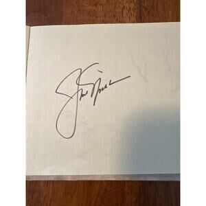 Vintage Autograph Book – Jack Nicklaus, Arnold Palmer, Bear Bryant, Hubert Green